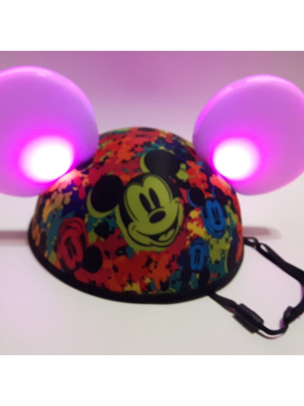 MICKEY EARS DISNEY LIGHT UP EARS WORKS TESTED